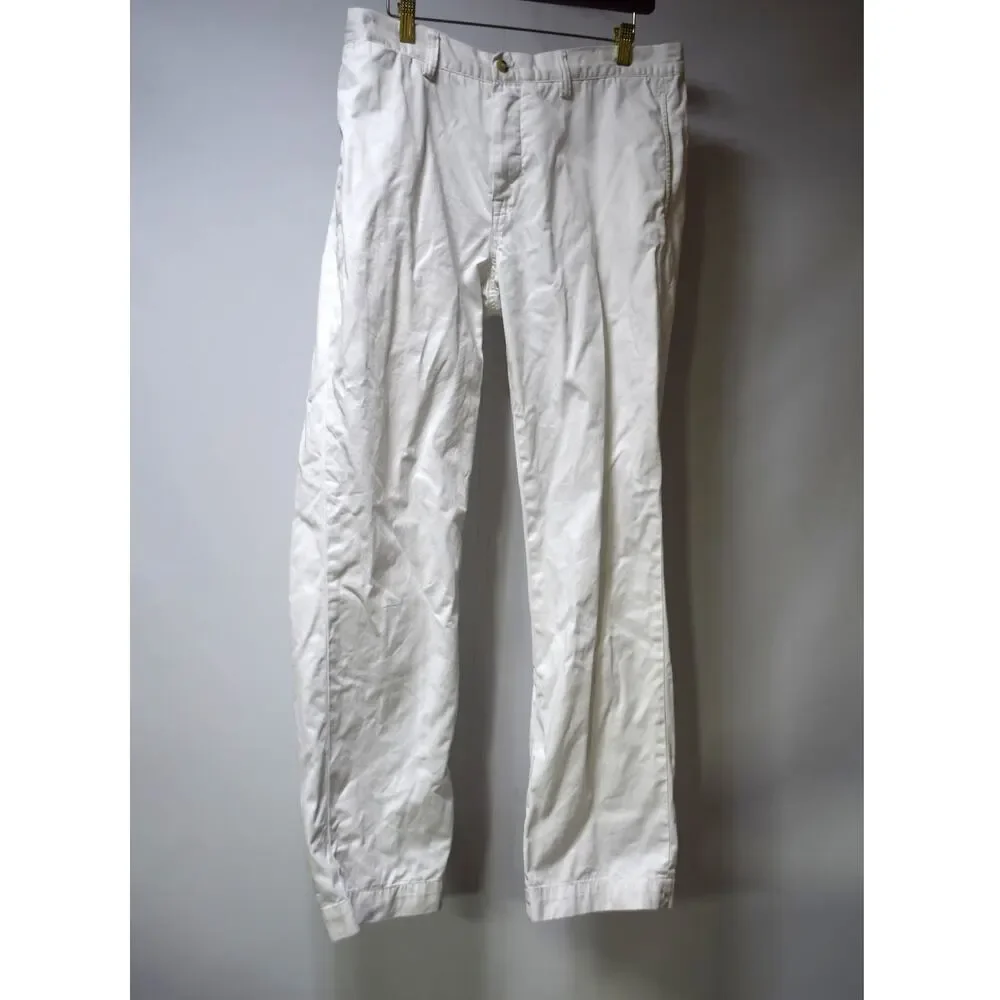 Polo Ralph Lauren Bedford Chino Men’s 34x32 White Classic Cotton Twill Pants